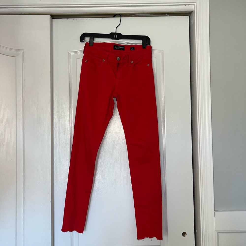 Red Lucky Brand jeans